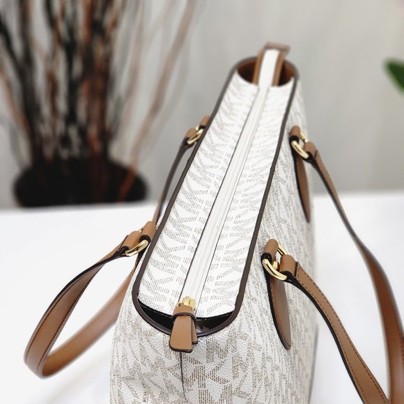 NEW! Michael Kors Beth Large Tote Shoulder Hand Bag Purse - Picture 5 of 11